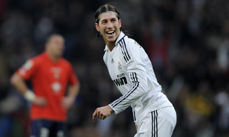 Real Madrid's Sergio Ramos